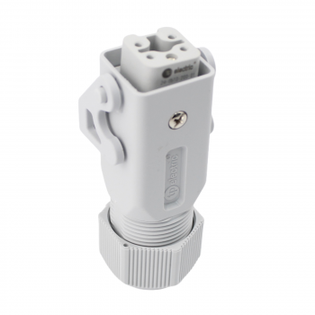 Preview: Industriesteckverbinder - Kupplung 4 Polig 10A - Kunststoff